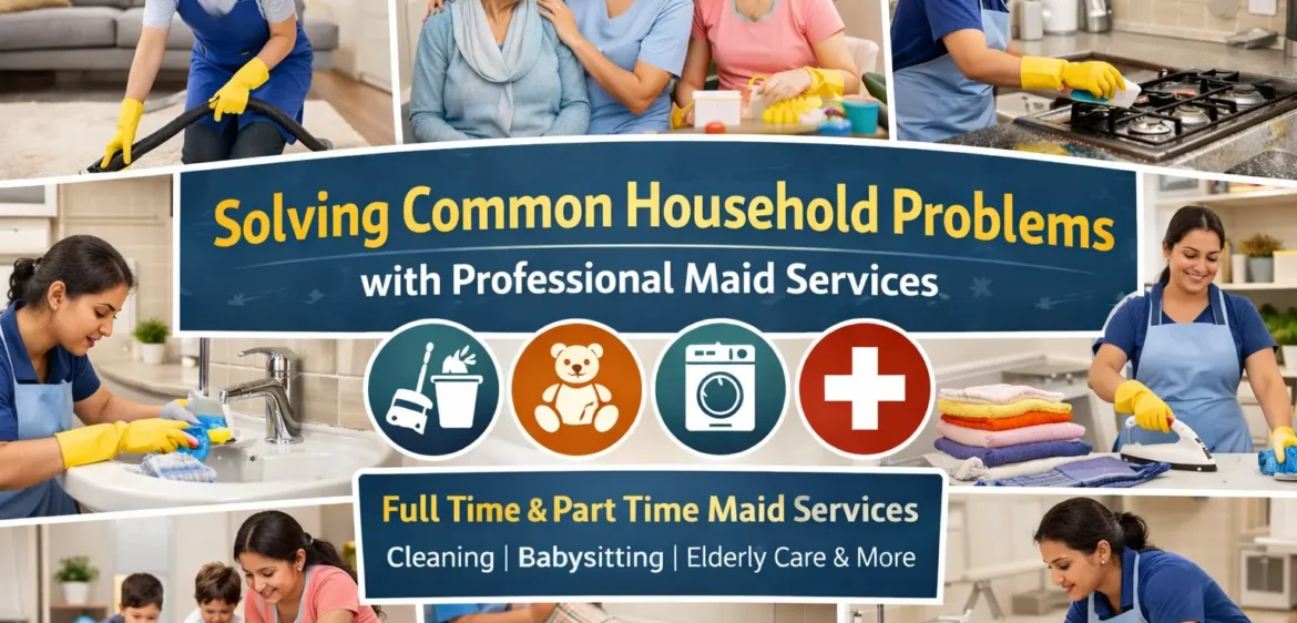 Housekeeping Made Easy Common Home Problems & How a Professional Maid Can Solve Them